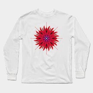 Red flower Long Sleeve T-Shirt